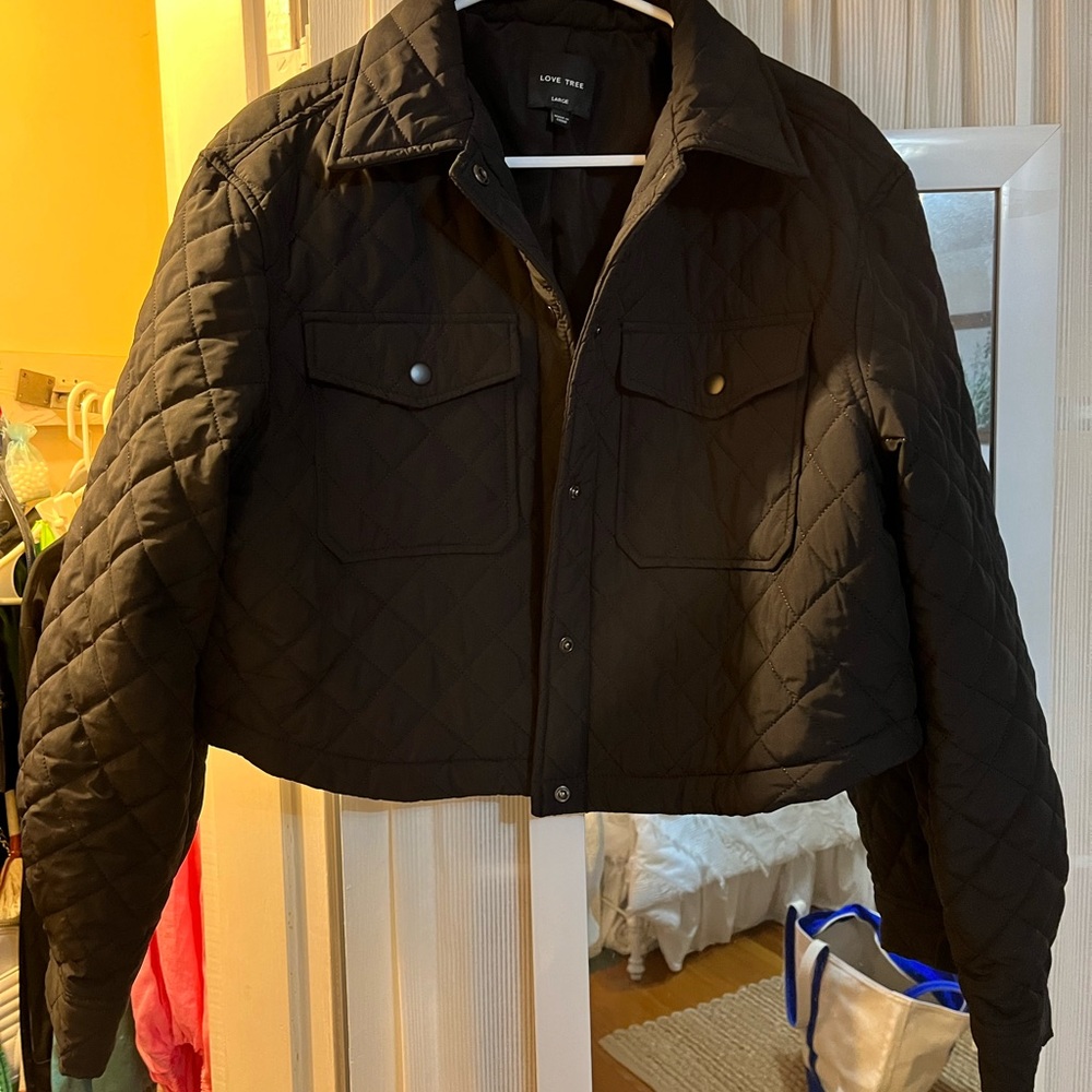 Love Tree Quilted Jacket